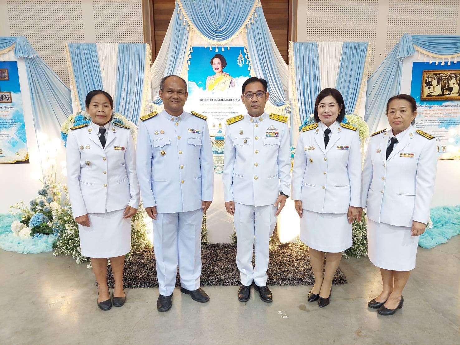 พช.อยุธยา ร่วมพิธีวางพานพุ่มถวายเครื่องราชสักการะ และพิธีจุดเทียนถวายพระพรชัยมงคล สมเด็จพระนางเจ้าสิริกิติ์ พระบรมราชินีนาถ พระบรมราชชนนีพันปีหลวง เนื่องในวันเฉลิมพระชนมพรรษา 12 สิงหาคม 2567