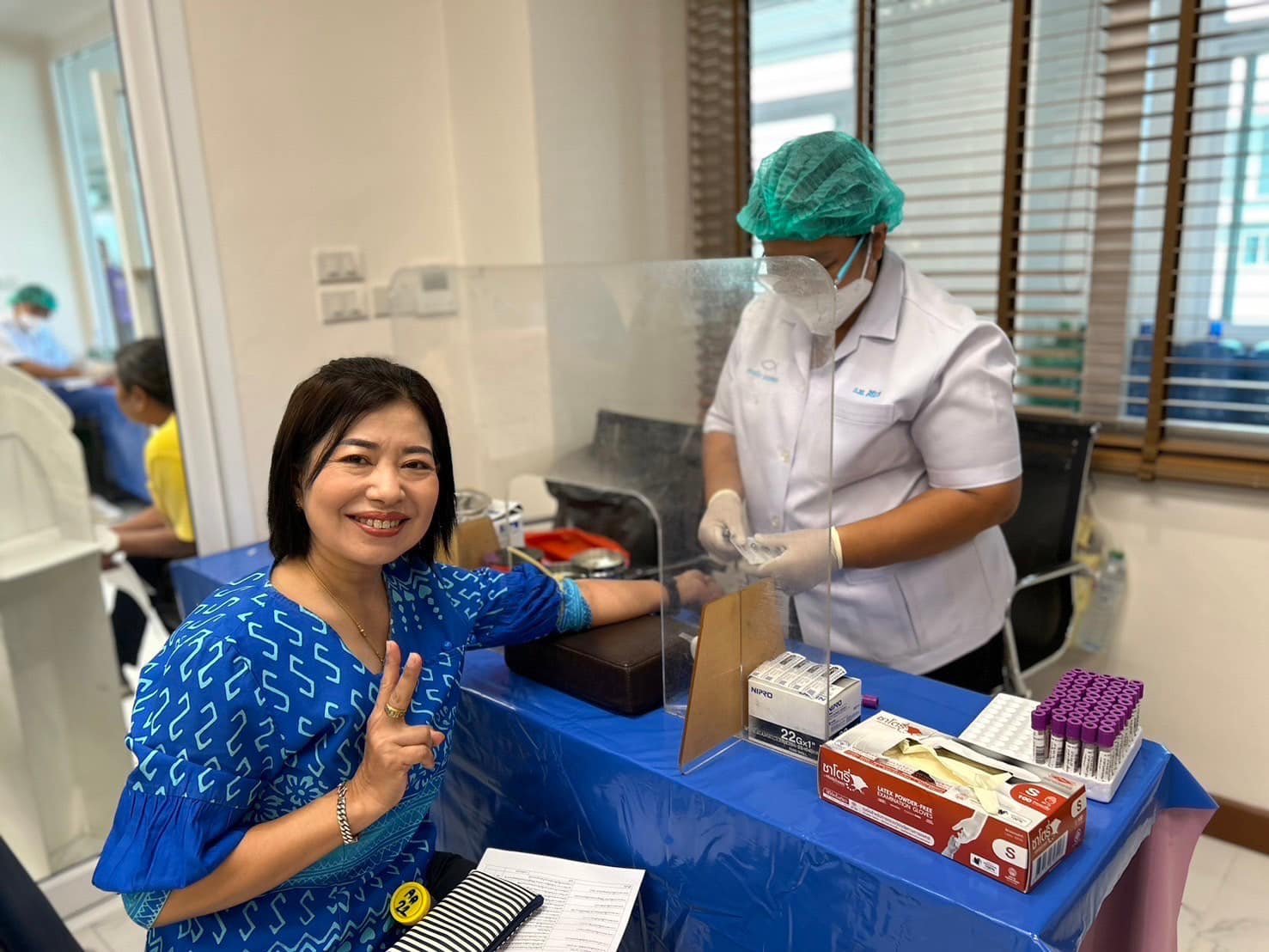 พช.กรุงเก่า จัดบริการตรวจสุขภาพ ประจำปีงบประมาณ พ.ศ. 2567 ให้แก่ข้าราชการและลูกจ้างในสังกัด จำนวน 105 คน