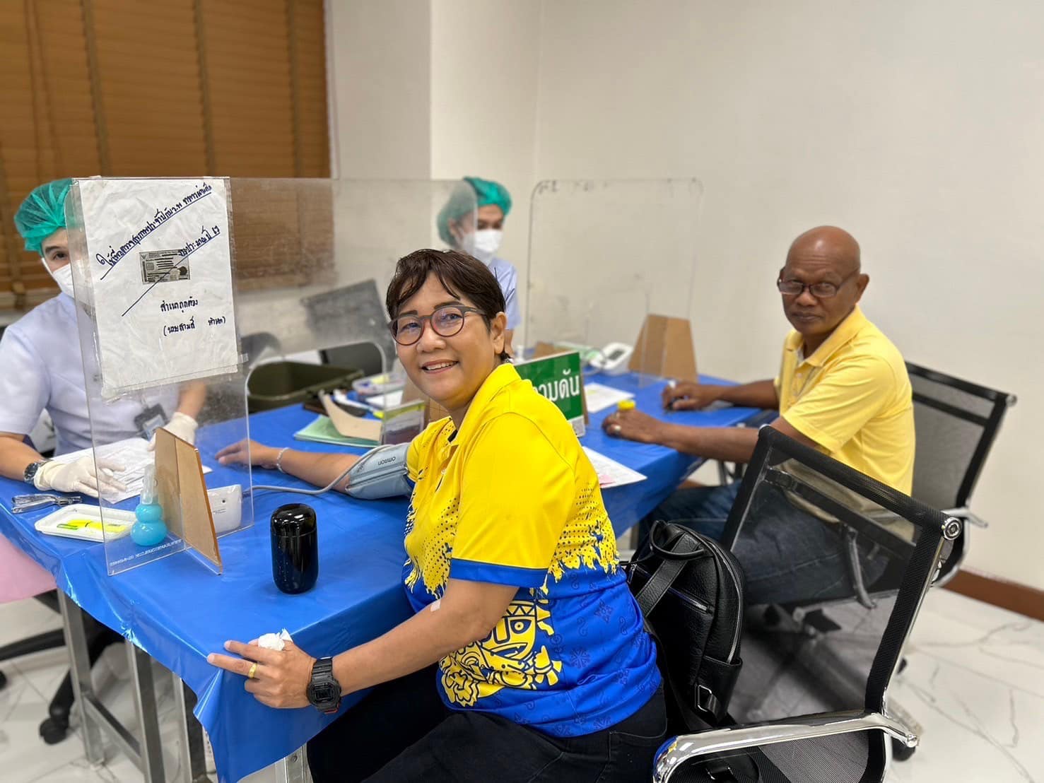 พช.กรุงเก่า จัดบริการตรวจสุขภาพ ประจำปีงบประมาณ พ.ศ. 2567 ให้แก่ข้าราชการและลูกจ้างในสังกัด จำนวน 105 คน