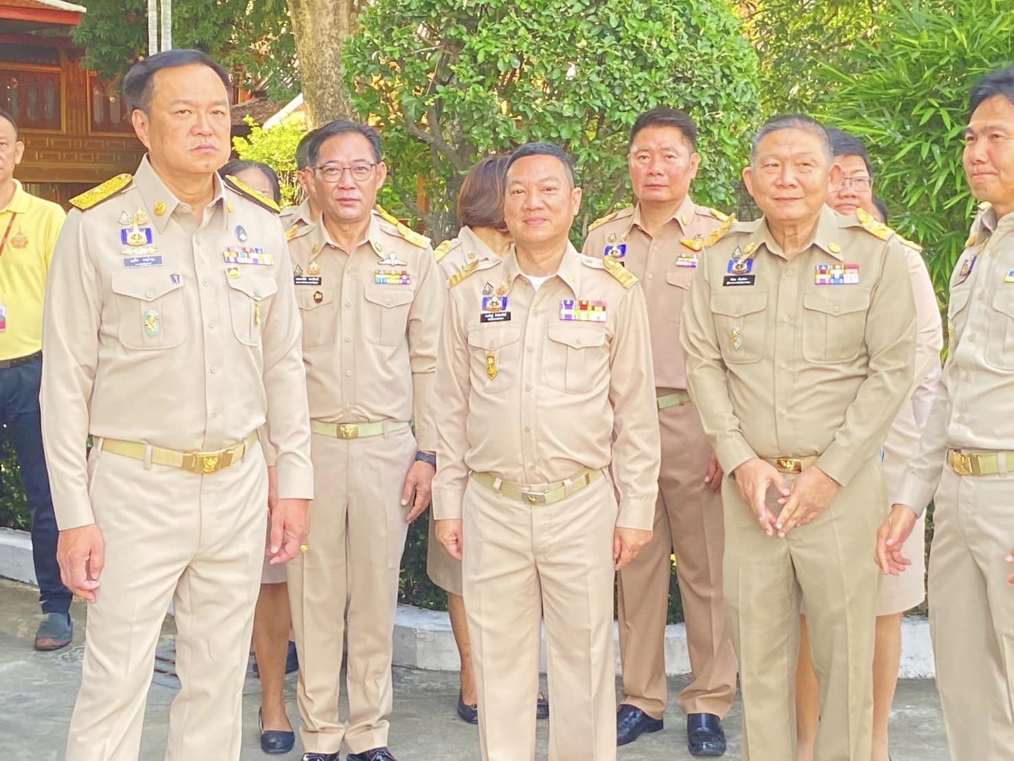 พช.อยุธยา ร่วมให้การต้อนรับ ราชเลขานุการในพระองค์ฯ ลงพื้นที่ตรวจติดตามการพัฒนาและการบริหารจัดการน้ำในแม่น้ำเจ้าพระยา ในพื้นที่จังหวัดพระนครศรีอยุธยา
