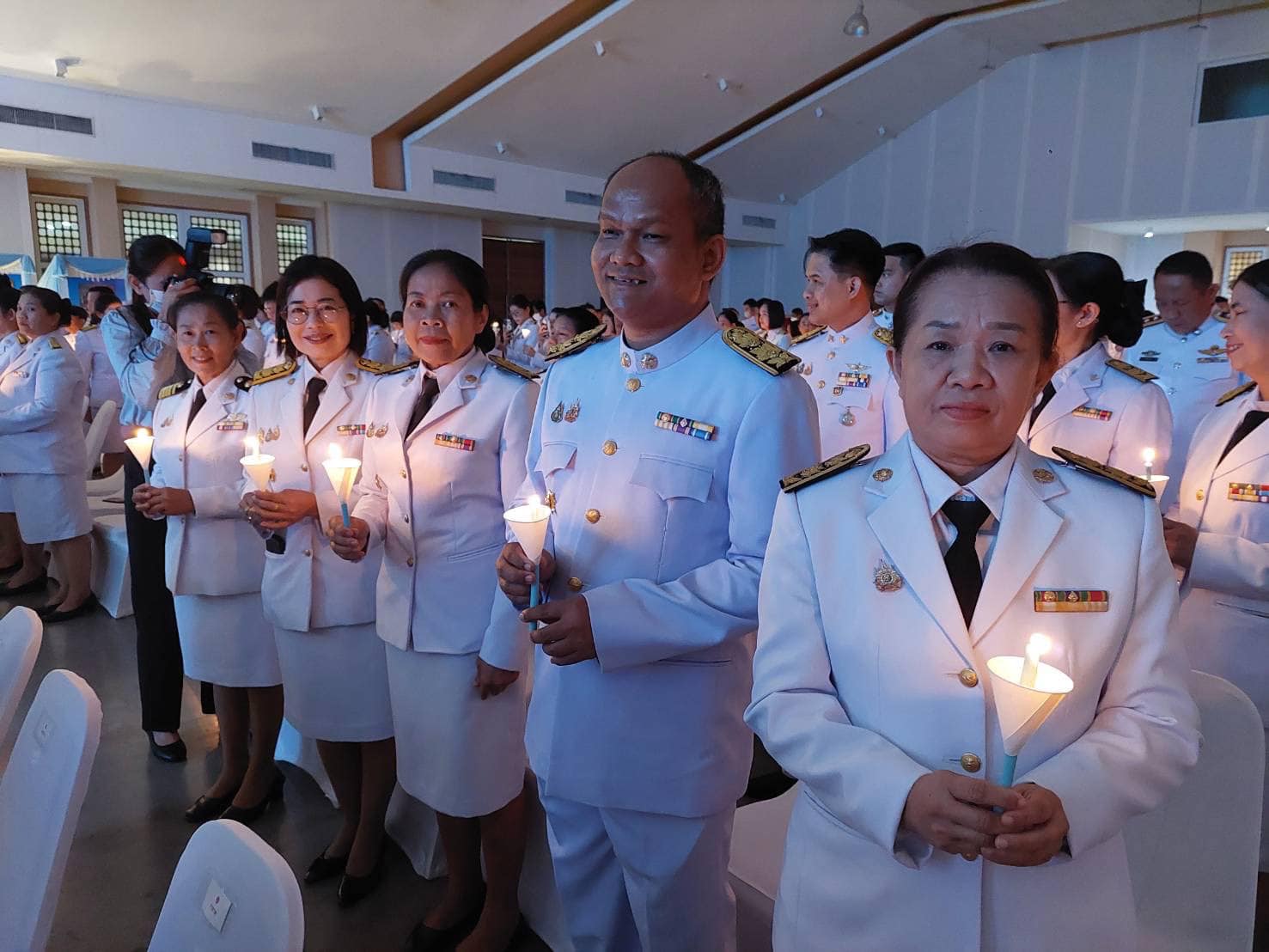 พช.อยุธยา ร่วมพิธีวางพานพุ่มถวายเครื่องราชสักการะ และพิธีจุดเทียนถวายพระพรชัยมงคล สมเด็จพระนางเจ้าสิริกิติ์ พระบรมราชินีนาถ พระบรมราชชนนีพันปีหลวง เนื่องในวันเฉลิมพระชนมพรรษา 12 สิงหาคม 2567