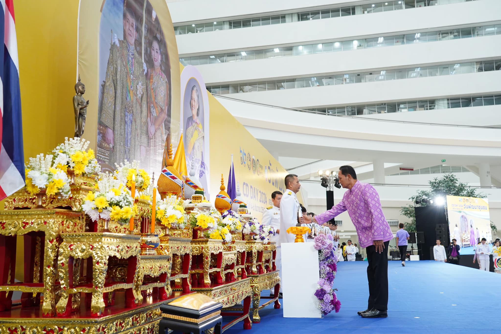 พช.อยุธยา ร่วม“วันพัฒนาชุมชน” (CD Day 2024) ภายใต้ธีมงาน “เศรษฐกิจฐานรากมั่นคง ชุมชนเข้มแข็งอย่างยั่งยืน”