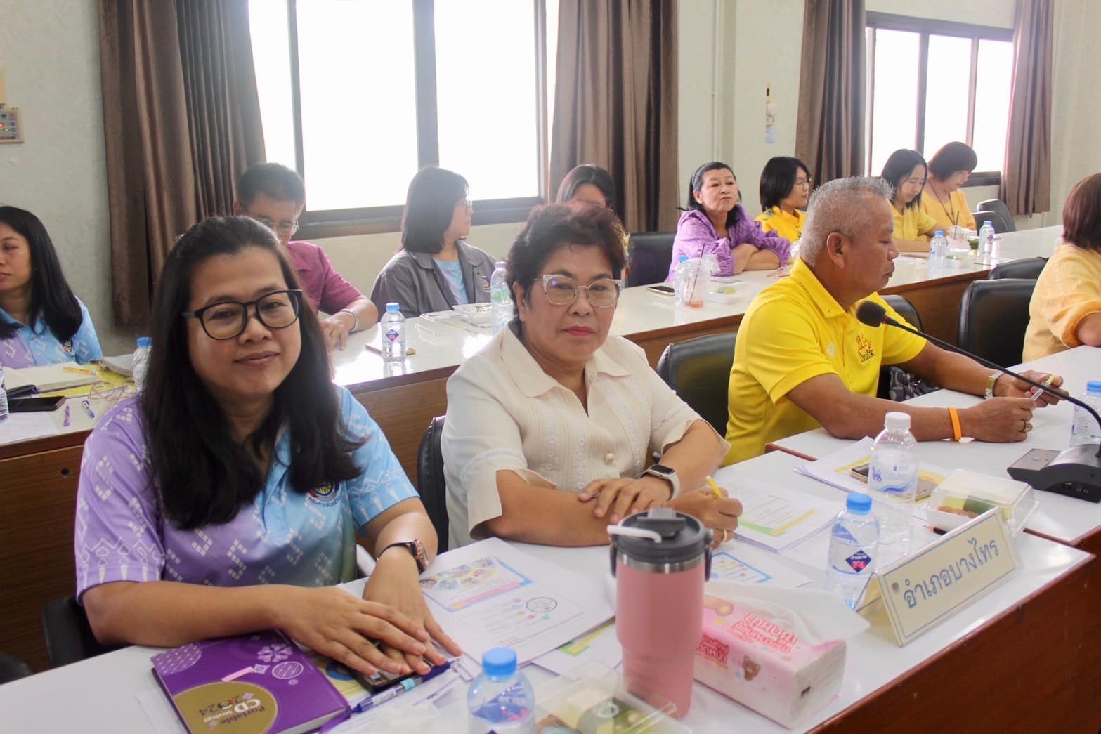 พัฒนาการจังหวัดพระนครศรีอยุธยา นำทีมนิเทศติดตามการดำเนินงาน ยุทธศาสตร์กรมและภารกิจเน้นย้ำของอธิบดี ไตรมาส 4