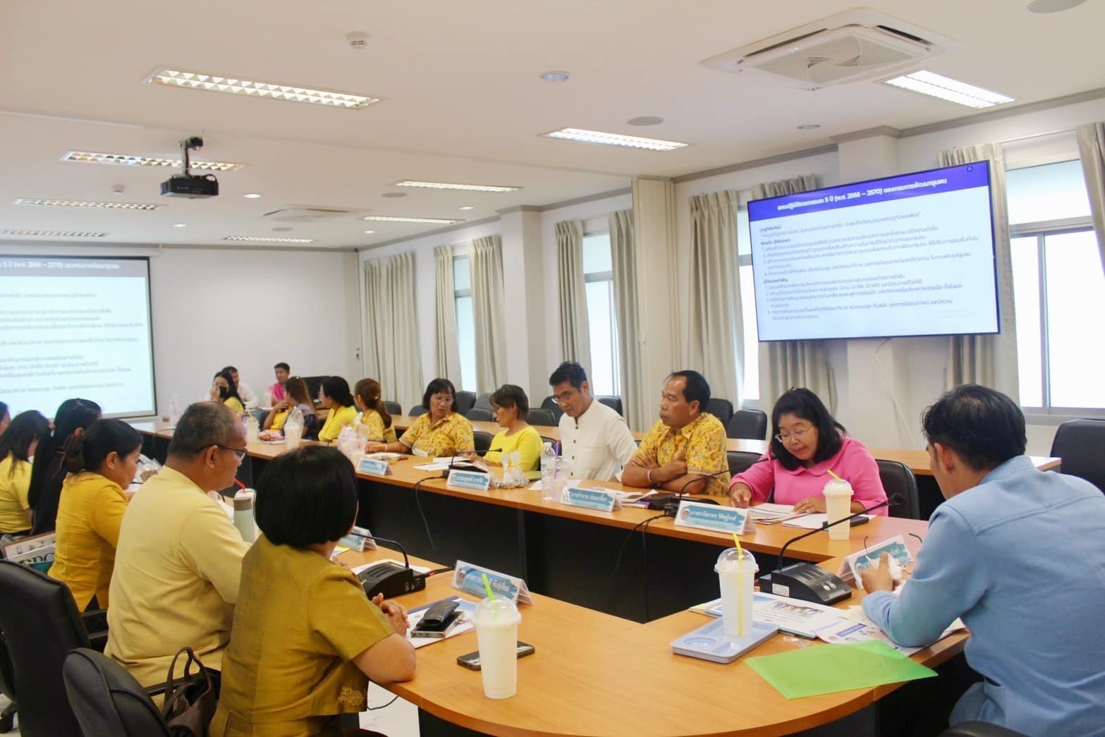 พัฒนาการจังหวัดพระนครศรีอยุธยา นำทีมนิเทศติดตามการดำเนินงาน ยุทธศาสตร์กรมและภารกิจเน้นย้ำของอธิบดี ไตรมาส 4