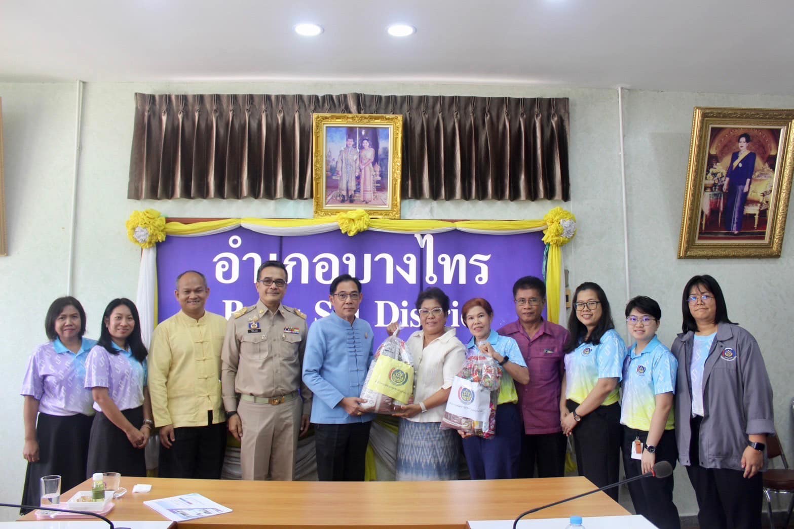 พัฒนาการจังหวัดพระนครศรีอยุธยา นำทีมนิเทศติดตามการดำเนินงาน ยุทธศาสตร์กรมและภารกิจเน้นย้ำของอธิบดี ไตรมาส 4
