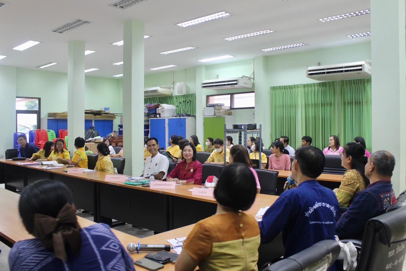 พัฒนาการจังหวัดพระนครศรีอยุธยา นำทีมนิเทศติดตามการดำเนินงาน ยุทธศาสตร์กรมและภารกิจเน้นย้ำของอธิบดี ไตรมาส 4