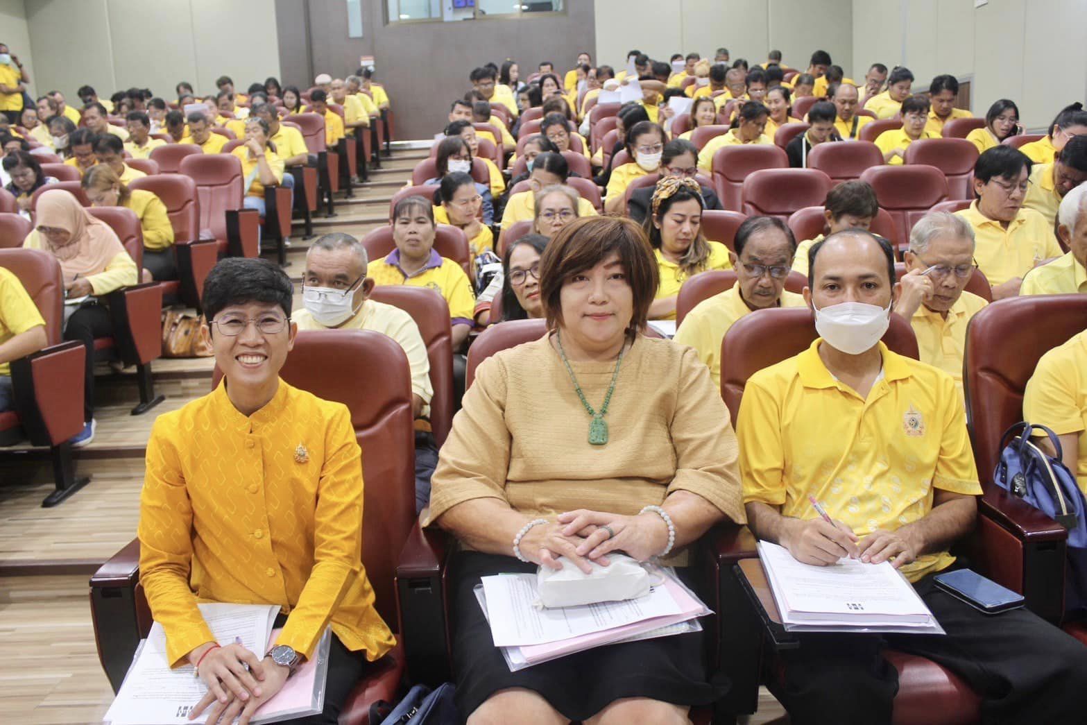 พัฒนาการจังหวัดพระนครศรีอยุธยา เป็นประธานการฝึกอบรมกฎหมายระเบียบข้อบังคับที่เกี่ยวข้องกับกองทุนหมู่บ้านและชุมชนเมืองแห่งชาติ