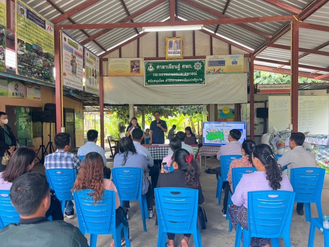 พช.พระนครศรีอยุธยา ให้การต้อนรับ คณะผู้แทนจากกรมการพัฒนาชนบท กระทรวงสหกรณ์และการพัฒนาชนบท สาธารณรัฐแห่งสหภาพเมียนมา