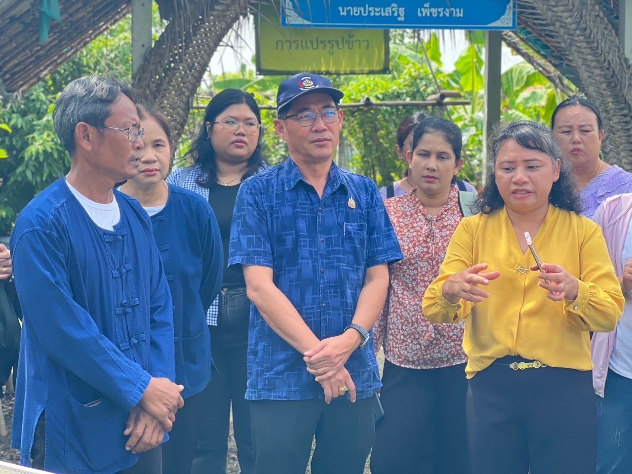 พช.พระนครศรีอยุธยา ให้การต้อนรับ คณะผู้แทนจากกรมการพัฒนาชนบท กระทรวงสหกรณ์และการพัฒนาชนบท สาธารณรัฐแห่งสหภาพเมียนมา