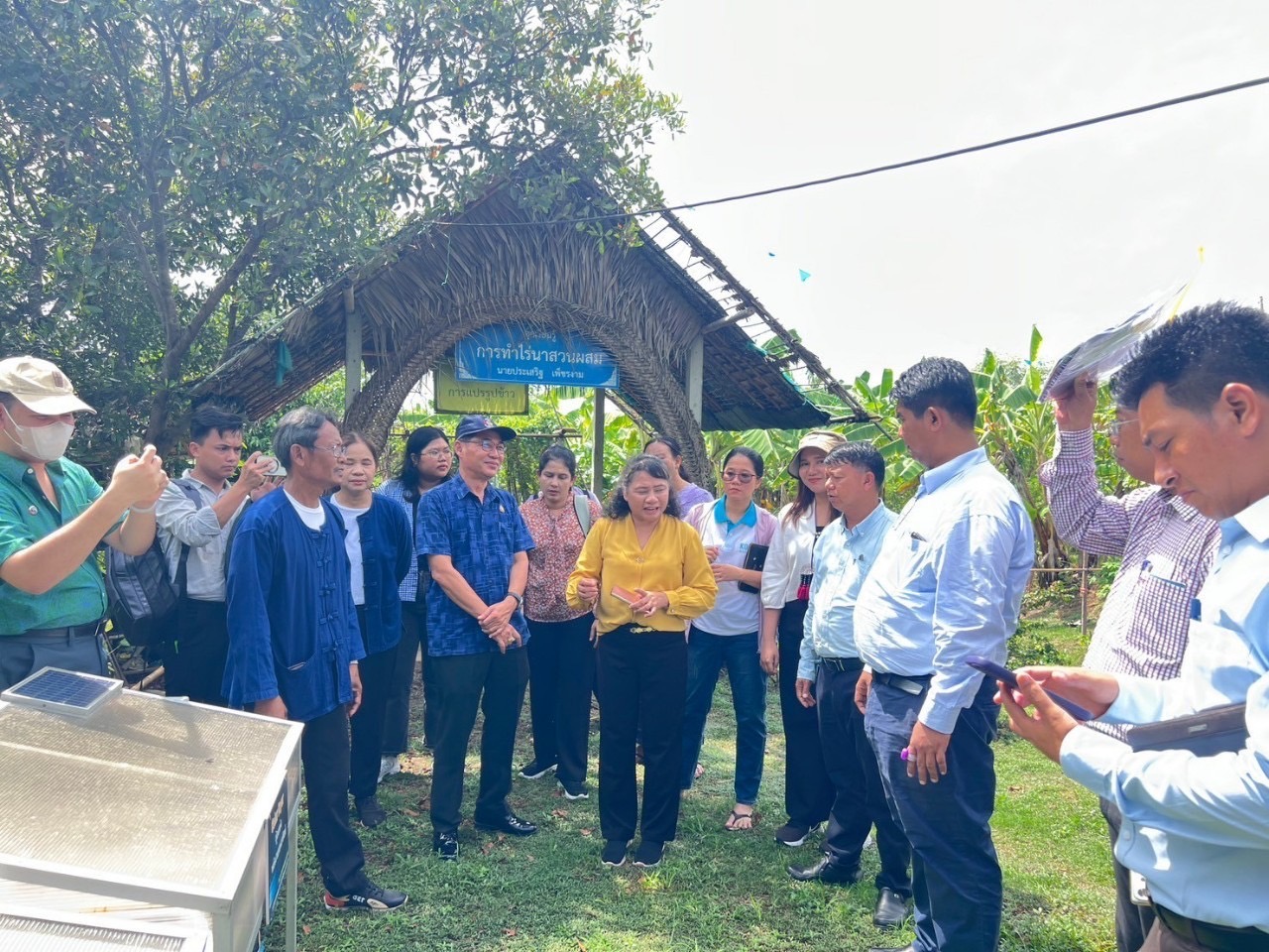 พช.พระนครศรีอยุธยา ให้การต้อนรับ คณะผู้แทนจากกรมการพัฒนาชนบท กระทรวงสหกรณ์และการพัฒนาชนบท สาธารณรัฐแห่งสหภาพเมียนมา