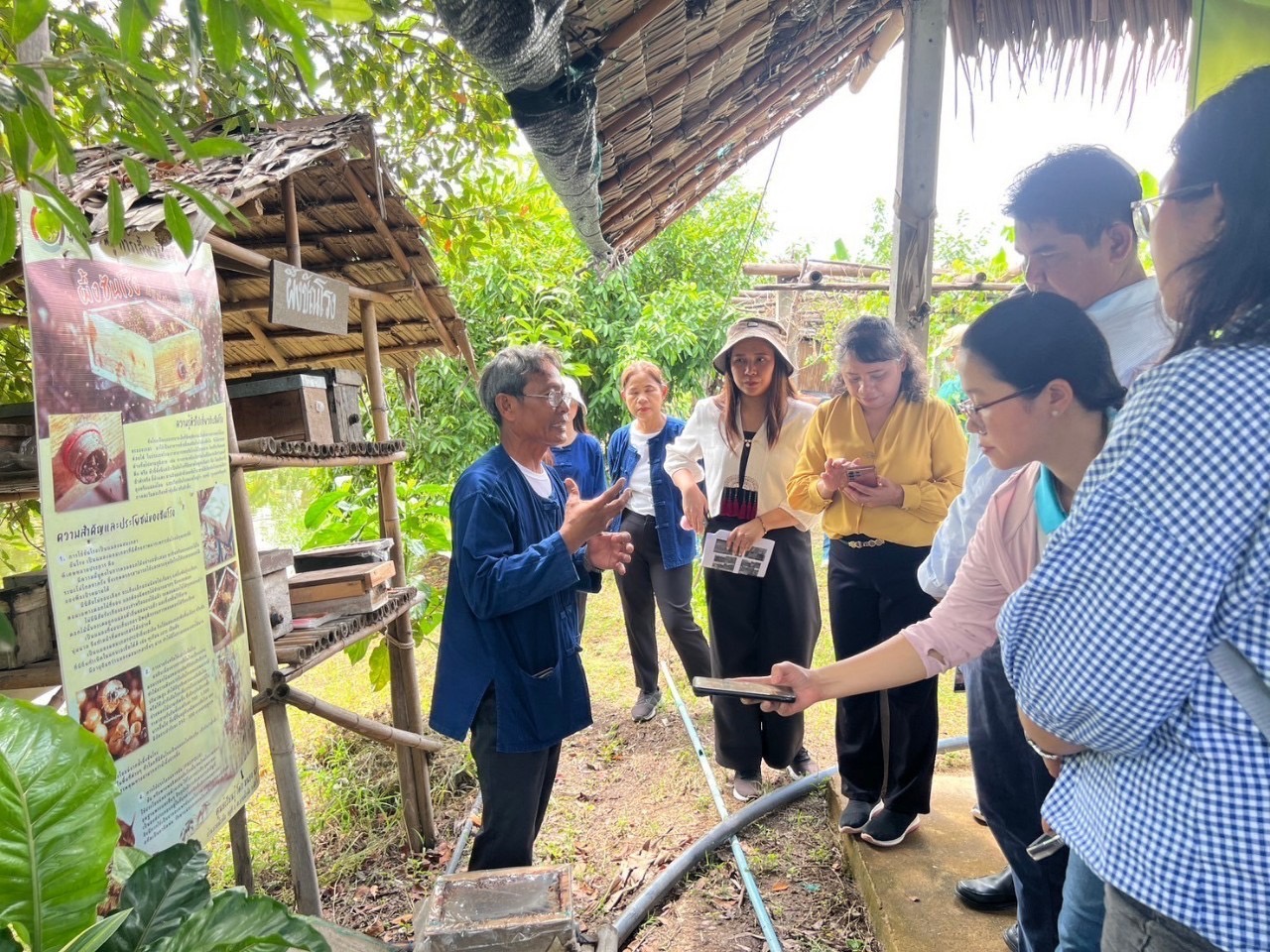 พช.พระนครศรีอยุธยา ให้การต้อนรับ คณะผู้แทนจากกรมการพัฒนาชนบท กระทรวงสหกรณ์และการพัฒนาชนบท สาธารณรัฐแห่งสหภาพเมียนมา