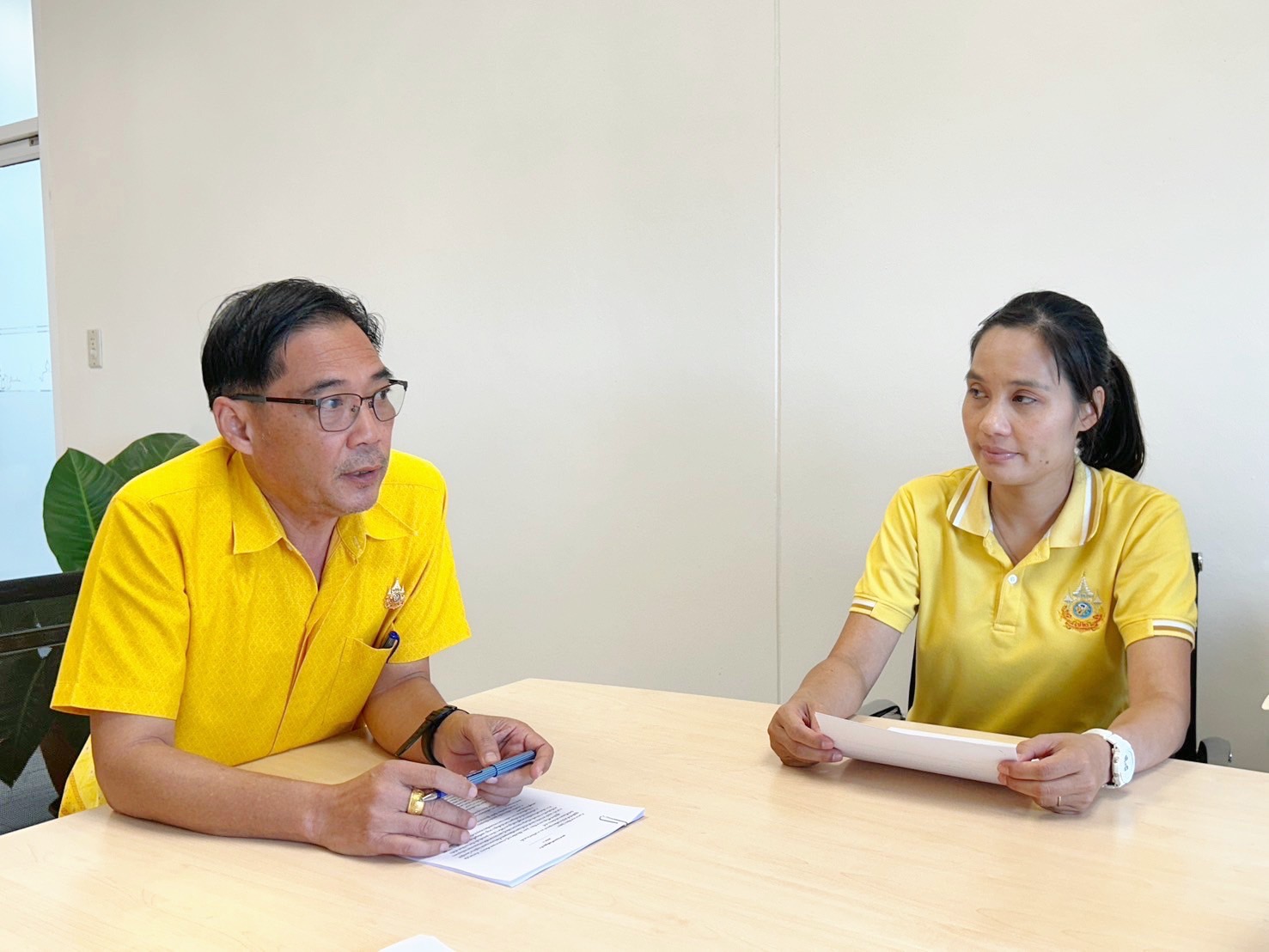 พช.กรุงเก่า ให้การต้อนรับและปฐมนิเทศ อาสาพัฒนา (อสพ.) รุ่นที่ 76 จังหวัดพระนครศรีอยุธยา จำนวน 5 ราย