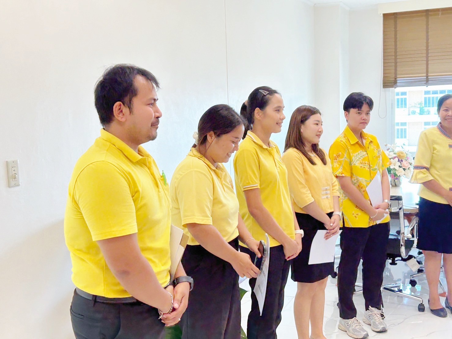 พช.กรุงเก่า ให้การต้อนรับและปฐมนิเทศ อาสาพัฒนา (อสพ.) รุ่นที่ 76 จังหวัดพระนครศรีอยุธยา จำนวน 5 ราย