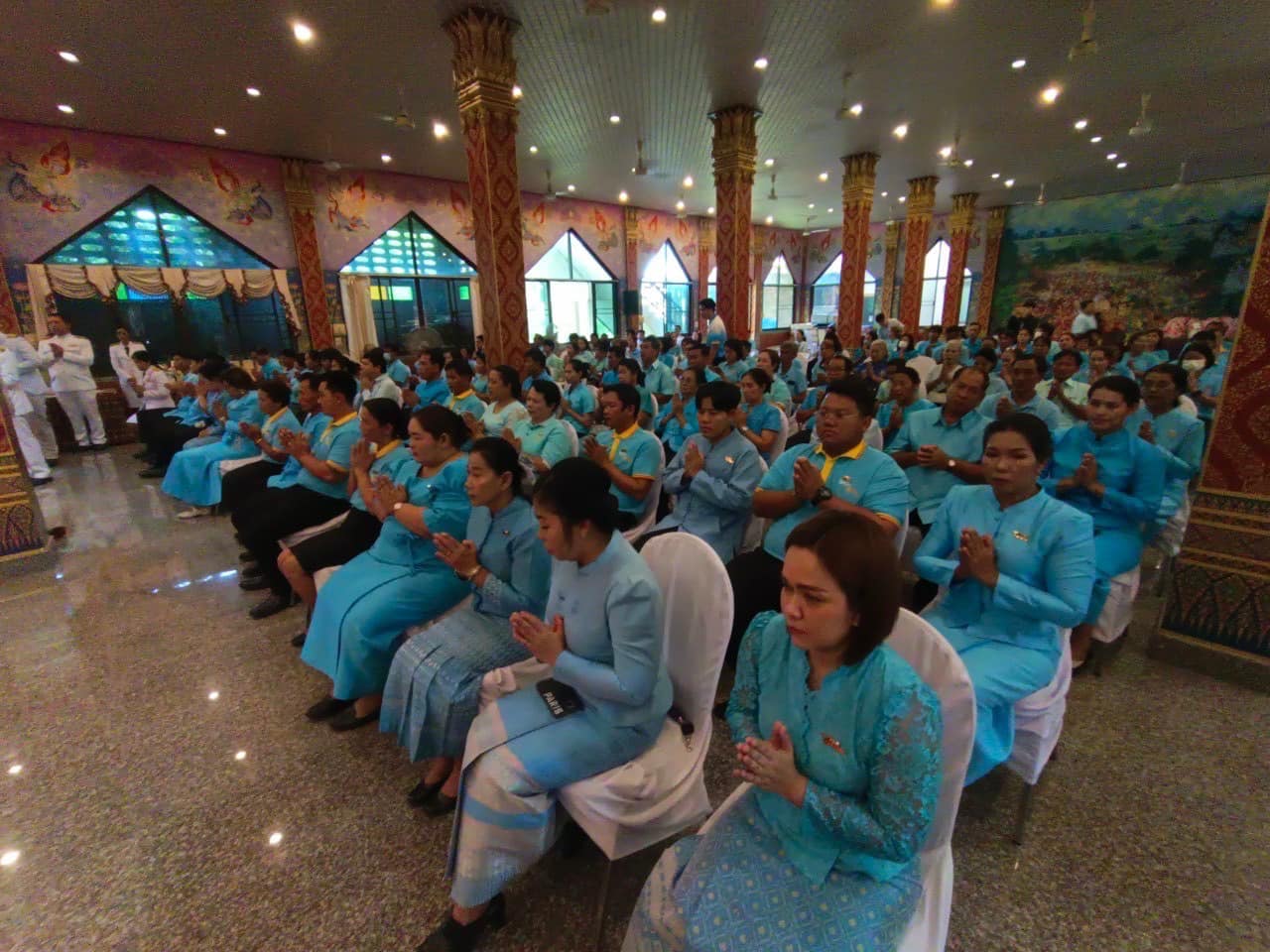 พช.พระนครศรีอยุธยา จัดพิธีเชิญเงินพระราชทานขวัญถุงกองทุนแม่ของแผ่นดิน ประจำปี 2567