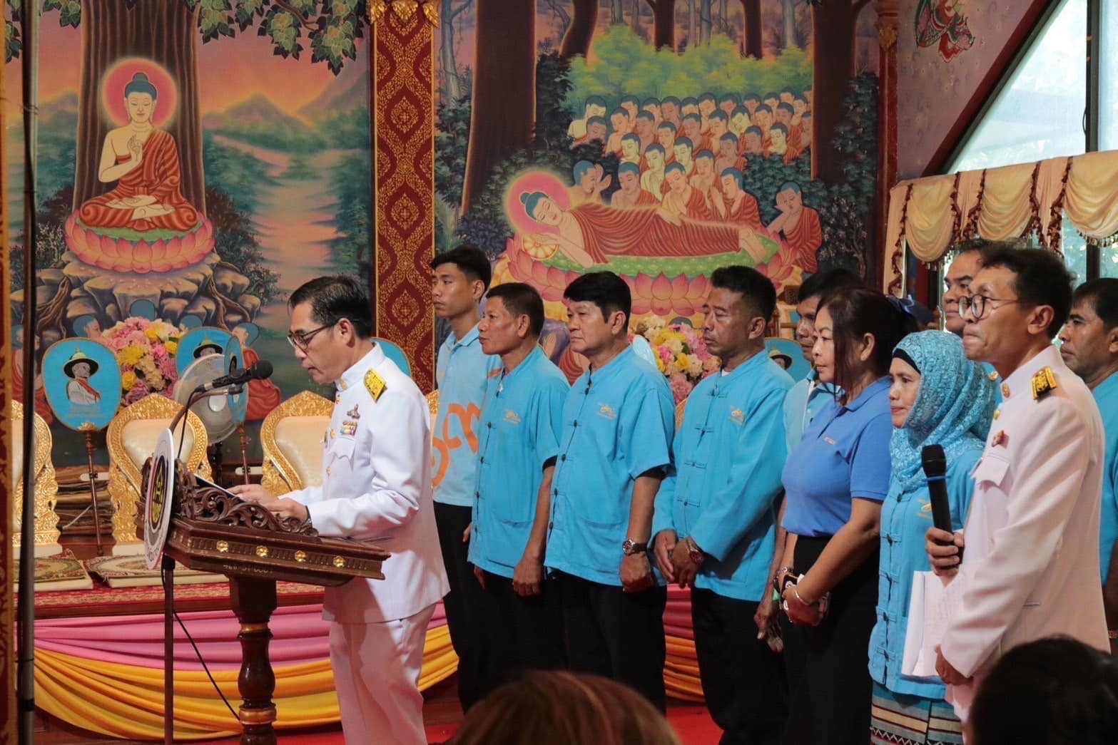 พช.พระนครศรีอยุธยา จัดพิธีเชิญเงินพระราชทานขวัญถุงกองทุนแม่ของแผ่นดิน ประจำปี 2567