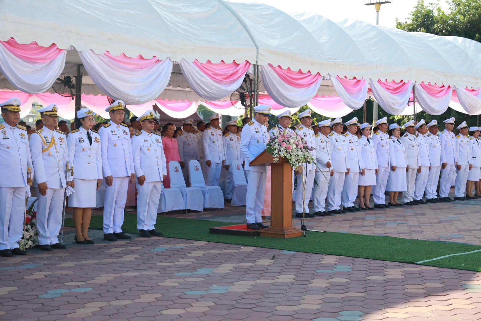 พช.กรุงเก่า ร่วมพิธีวางพวงมาลาถวายราชสักการะพระบาทสมเด็จพระจุลจอมเกล้าเจ้าอยู่หัว เพื่อน้อมสำนึกในพระมหากรุณาธิคุณ เนื่องใน “วันปิยมหาราช”