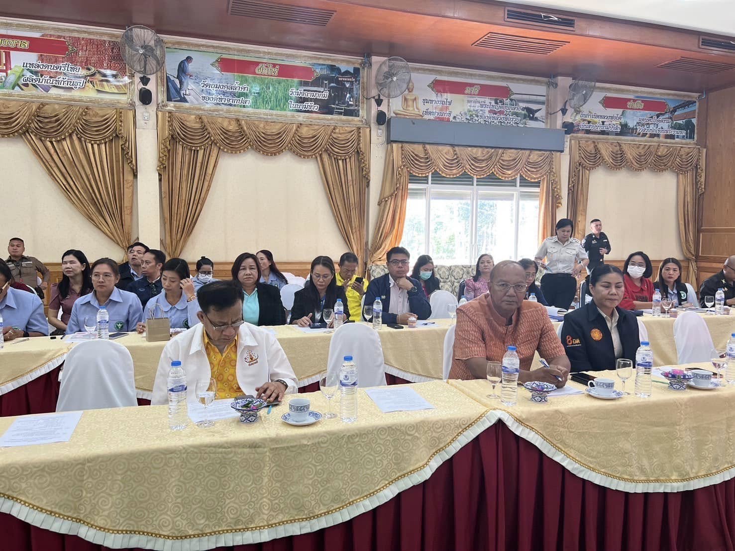 พช.พระนครศรีอยุธยา ร่วมประชุมคณะกรรมการอำนวยการเตรียมการรับเสด็จทูลกระหม่อมหญิงอุบลรัตนราชกัญญา สิริวัฒนาพรรณวดี องค์ประธานโครงการ TO BE NUNBER ONE ครั้งที่ 1