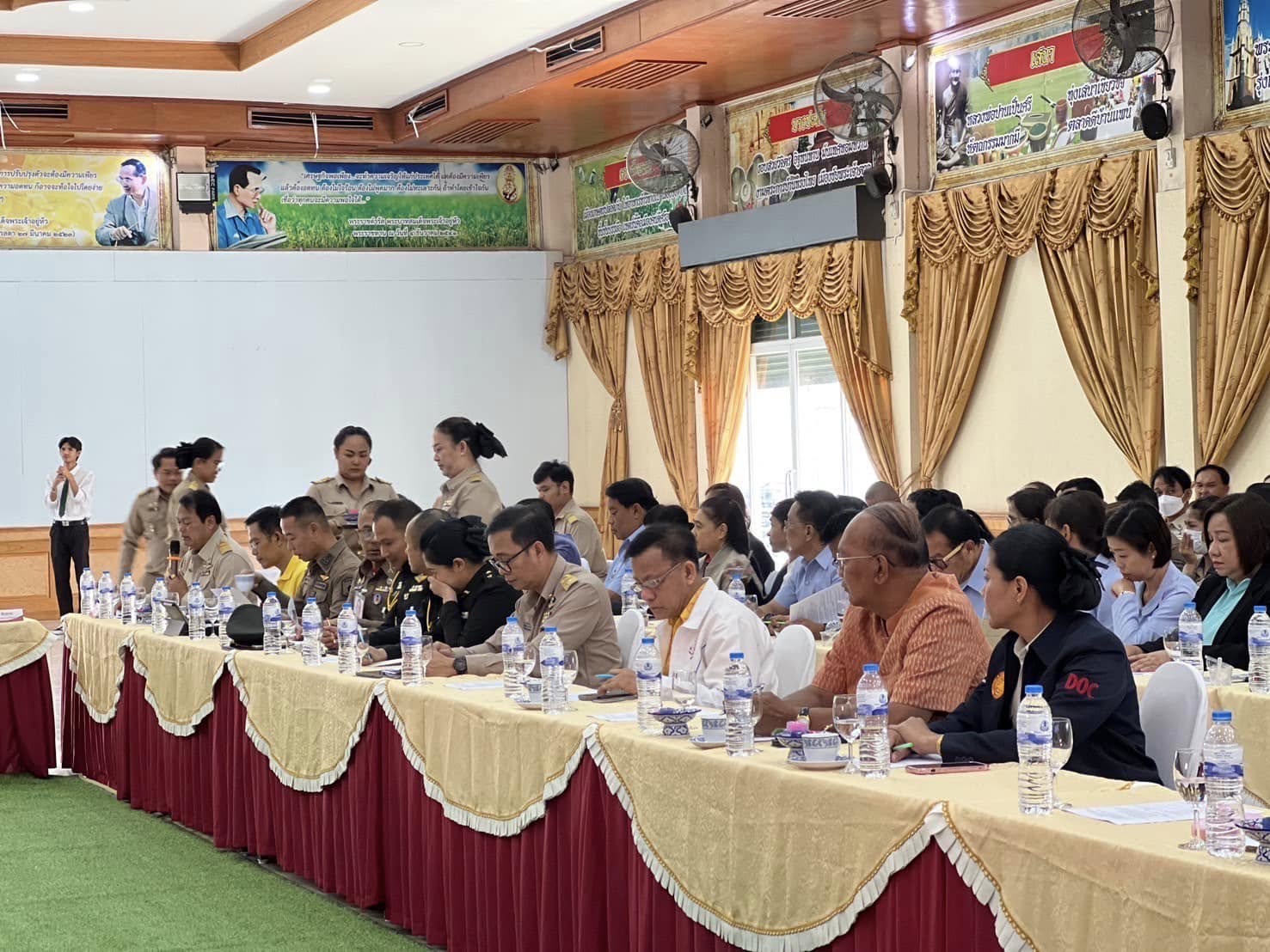 พช.พระนครศรีอยุธยา ร่วมประชุมคณะกรรมการอำนวยการเตรียมการรับเสด็จทูลกระหม่อมหญิงอุบลรัตนราชกัญญา สิริวัฒนาพรรณวดี องค์ประธานโครงการ TO BE NUNBER ONE ครั้งที่ 1