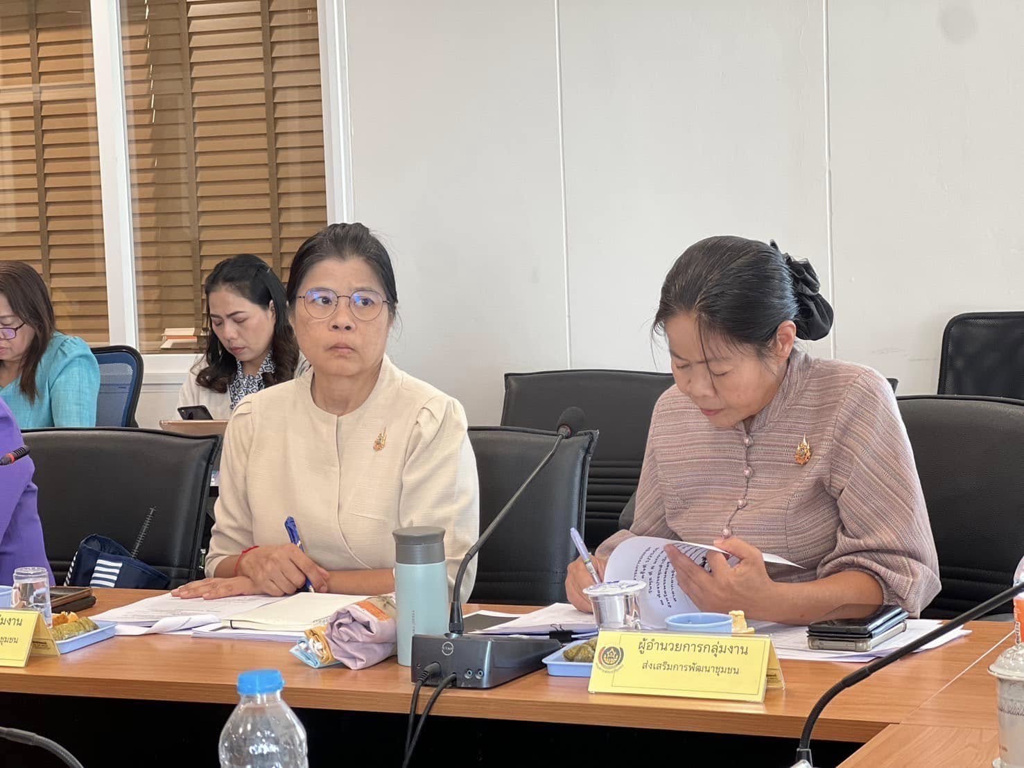 พช.พระนครศรีอยุธยา ประชุมขับเคลื่อนงานพัฒนาชุมชน ประชุมผู้อำนวยการกลุ่มงานฯ พัฒนาการอำเภอ และนักวิชาการพัฒนาชุมชนครั้งที่ 1/2568