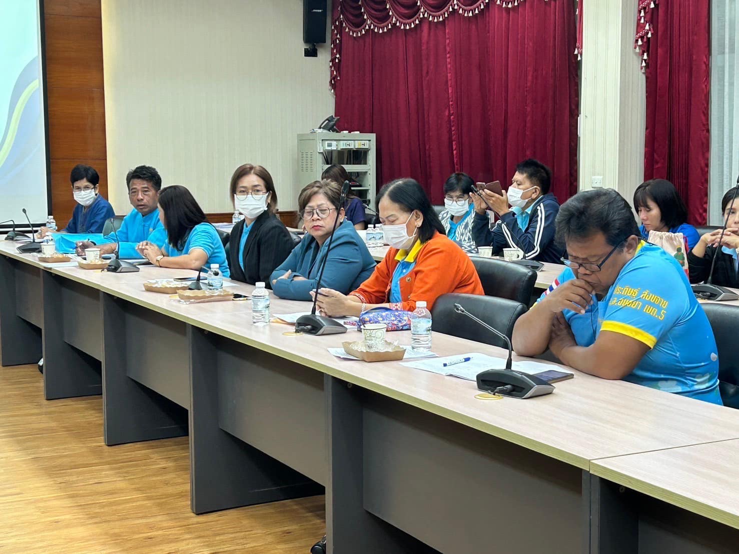 พช.กรุงเก่า จัดประชุมเชิงปฏิบัติการคณะกรรมการเครือข่ายกองทุนแม่ของแผ่นดินหนุนเสริมความเข้มแข็งหมู่บ้าน/ชุมชน สู่การเป็นพื้นที่ปลอดภัยจากยาเสพติด