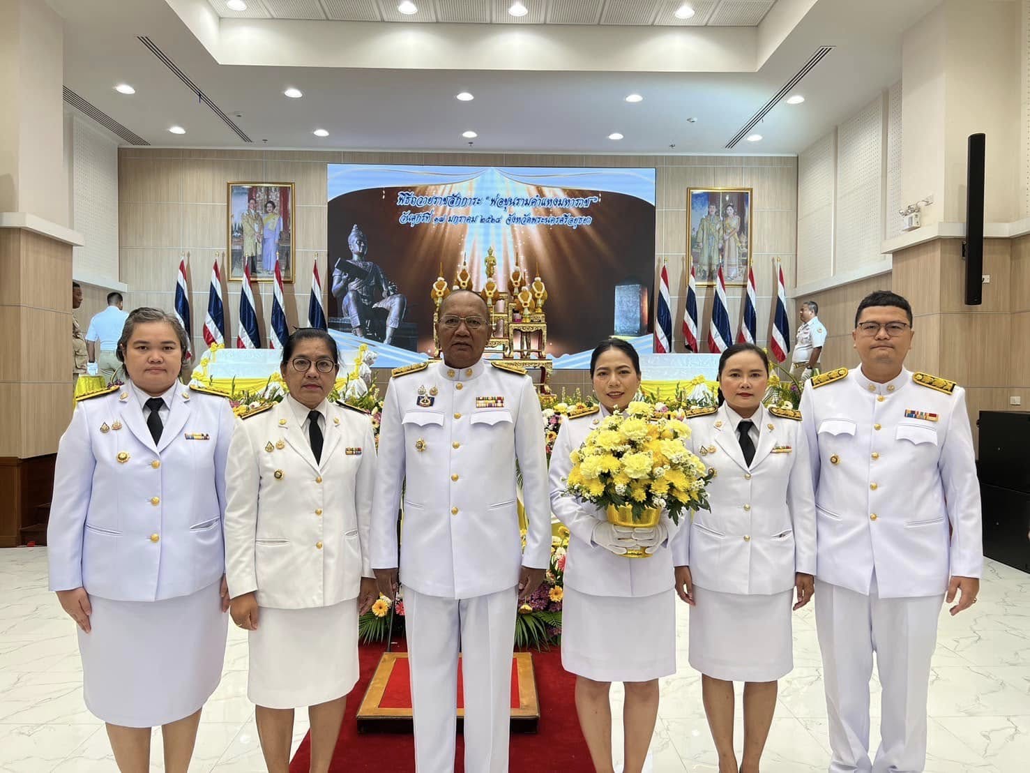 พช.กรุงเก่า ร่วมพิธีถวายราชสักการะเนื่องใน “วันพ่อขุนรามคำแหงมหาราช” ประจำปี พ.ศ. 2568