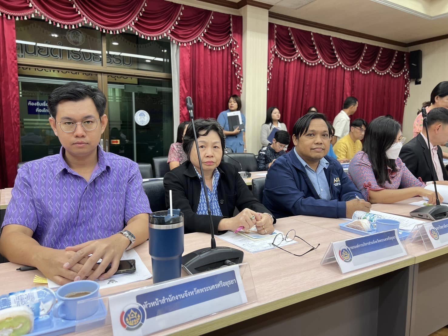 พช.กรุงเก่า จัดการประชุมคณะกรรมการประสานและขับเคลื่อนนโยบายสานพลังประชารัฐประจำจังหวัดพระนครศรีอยุธยา (คสป.)ครั้งที่ 1/2568