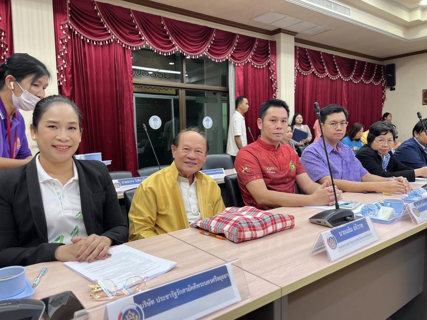 พช.กรุงเก่า จัดการประชุมคณะกรรมการประสานและขับเคลื่อนนโยบายสานพลังประชารัฐประจำจังหวัดพระนครศรีอยุธยา (คสป.)ครั้งที่ 1/2568