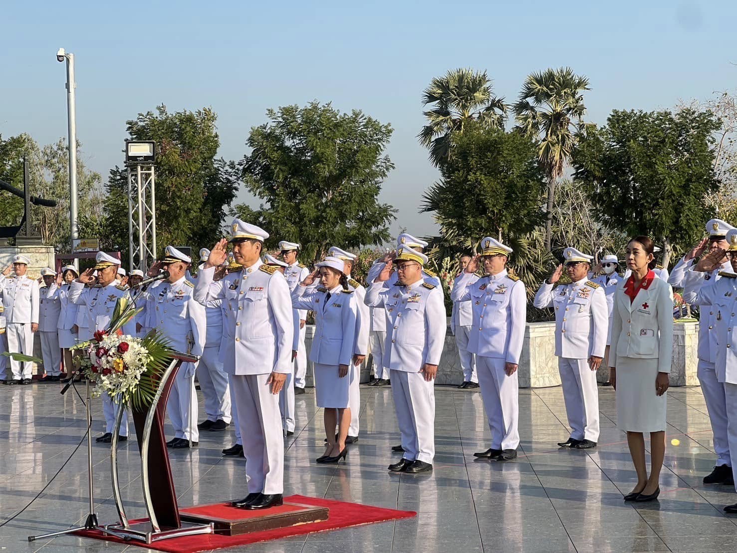 พช.กรุงเก่า ร่วมพิธีถวายราชสักการะและบวงสรวงดวงพระวิญญาณ “สมเด็จพระนเรศวรมหาราช” เพื่อแสดงความกตัญญูและน้อมรำลึกเนื่องใน “วันยุทธหัตถี”