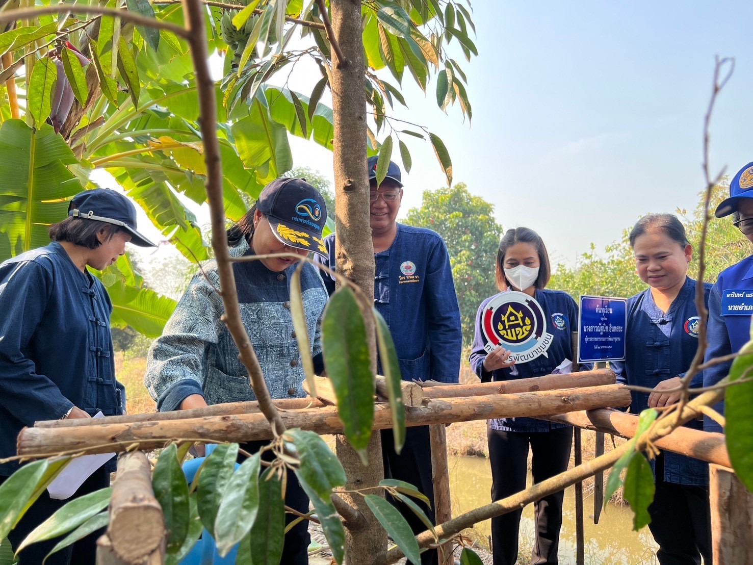 พช.อยุธยา ต้อนรับผู้ตรวจราชการกรมฯ ลงพื้นที่ร่วมกิจกรรม “โคก หนอง นา พาทัวร์” จังหวัดพระนครศรีอยุธยา
