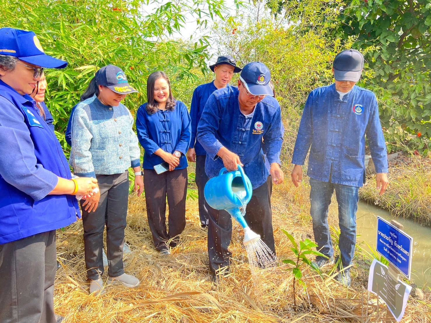 พช.อยุธยา ต้อนรับผู้ตรวจราชการกรมฯ ลงพื้นที่ร่วมกิจกรรม “โคก หนอง นา พาทัวร์” จังหวัดพระนครศรีอยุธยา