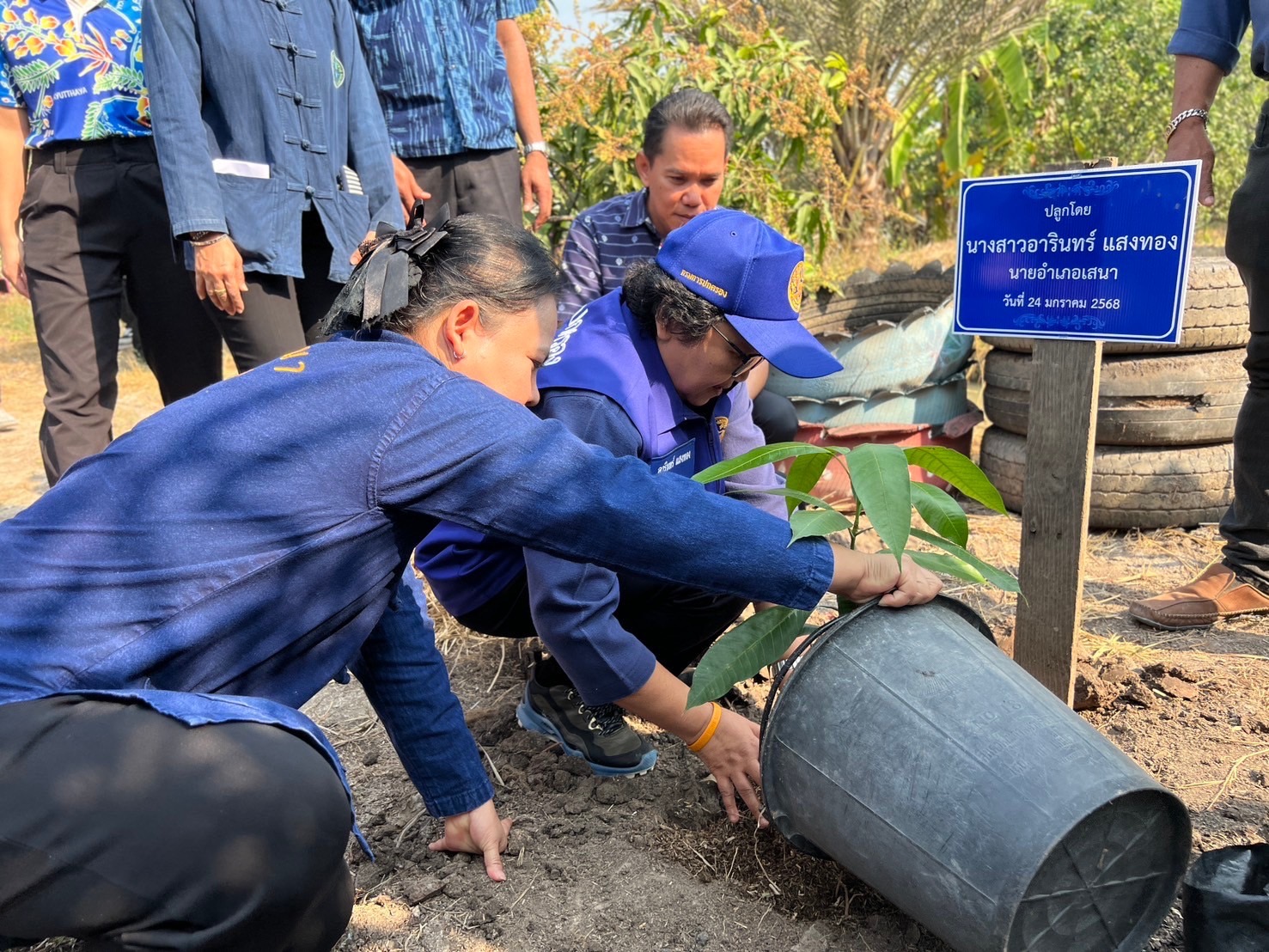 พช.อยุธยา ต้อนรับผู้ตรวจราชการกรมฯ ลงพื้นที่ร่วมกิจกรรม “โคก หนอง นา พาทัวร์” จังหวัดพระนครศรีอยุธยา