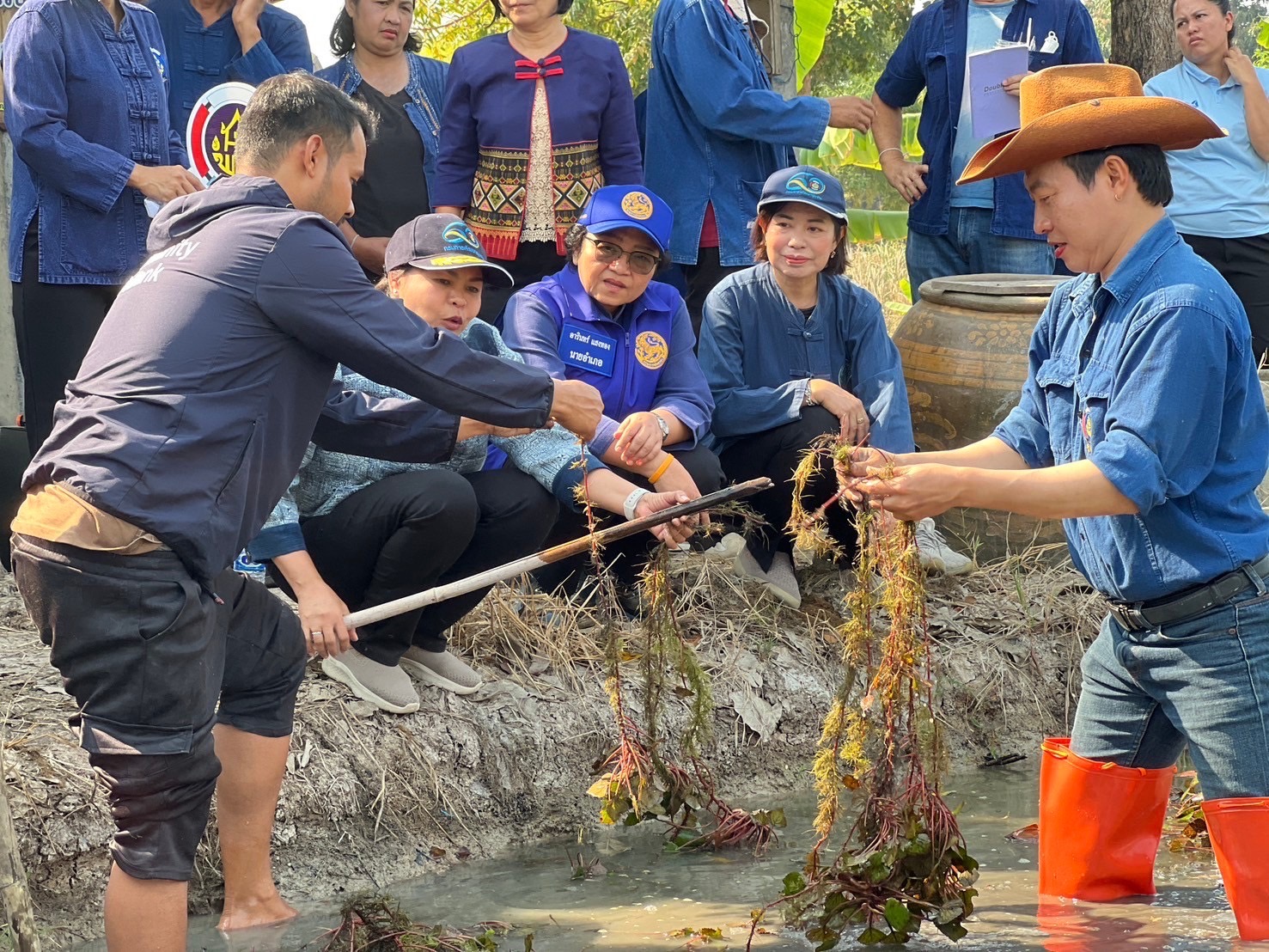 พช.อยุธยา ต้อนรับผู้ตรวจราชการกรมฯ ลงพื้นที่ร่วมกิจกรรม “โคก หนอง นา พาทัวร์” จังหวัดพระนครศรีอยุธยา