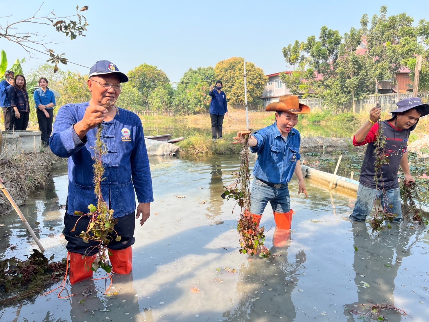 พช.อยุธยา ต้อนรับผู้ตรวจราชการกรมฯ ลงพื้นที่ร่วมกิจกรรม “โคก หนอง นา พาทัวร์” จังหวัดพระนครศรีอยุธยา