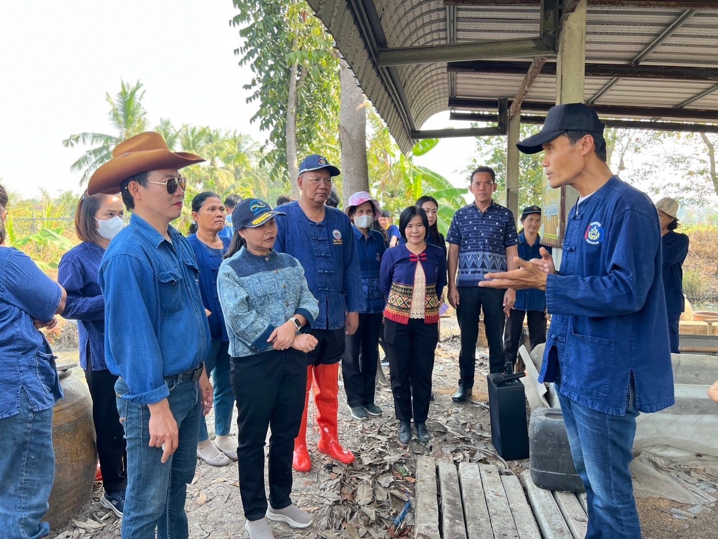 พช.อยุธยา ต้อนรับผู้ตรวจราชการกรมฯ ลงพื้นที่ร่วมกิจกรรม “โคก หนอง นา พาทัวร์” จังหวัดพระนครศรีอยุธยา