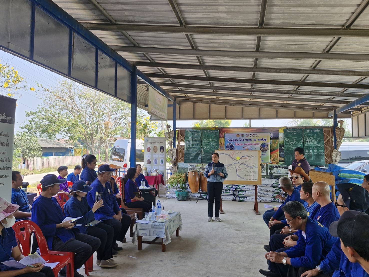 พช.อยุธยา ต้อนรับผู้ตรวจราชการกรมฯ ลงพื้นที่ร่วมกิจกรรม “โคก หนอง นา พาทัวร์” จังหวัดพระนครศรีอยุธยา