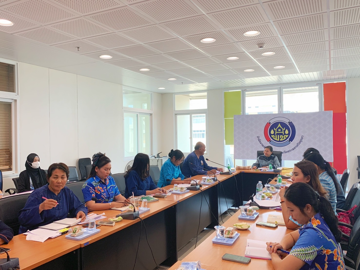 พช.อยุธยา ให้การต้อนรับผู้ตรวจราชการกรมการพัฒนาชุมชน ลงพื้นที่ตรวจราชการ มอบนโยบายและติดตามการปฏิบัติงาน ณ สำนักงานพัฒนาชุมชนจังหวัดพระนครศรีอยุธยา