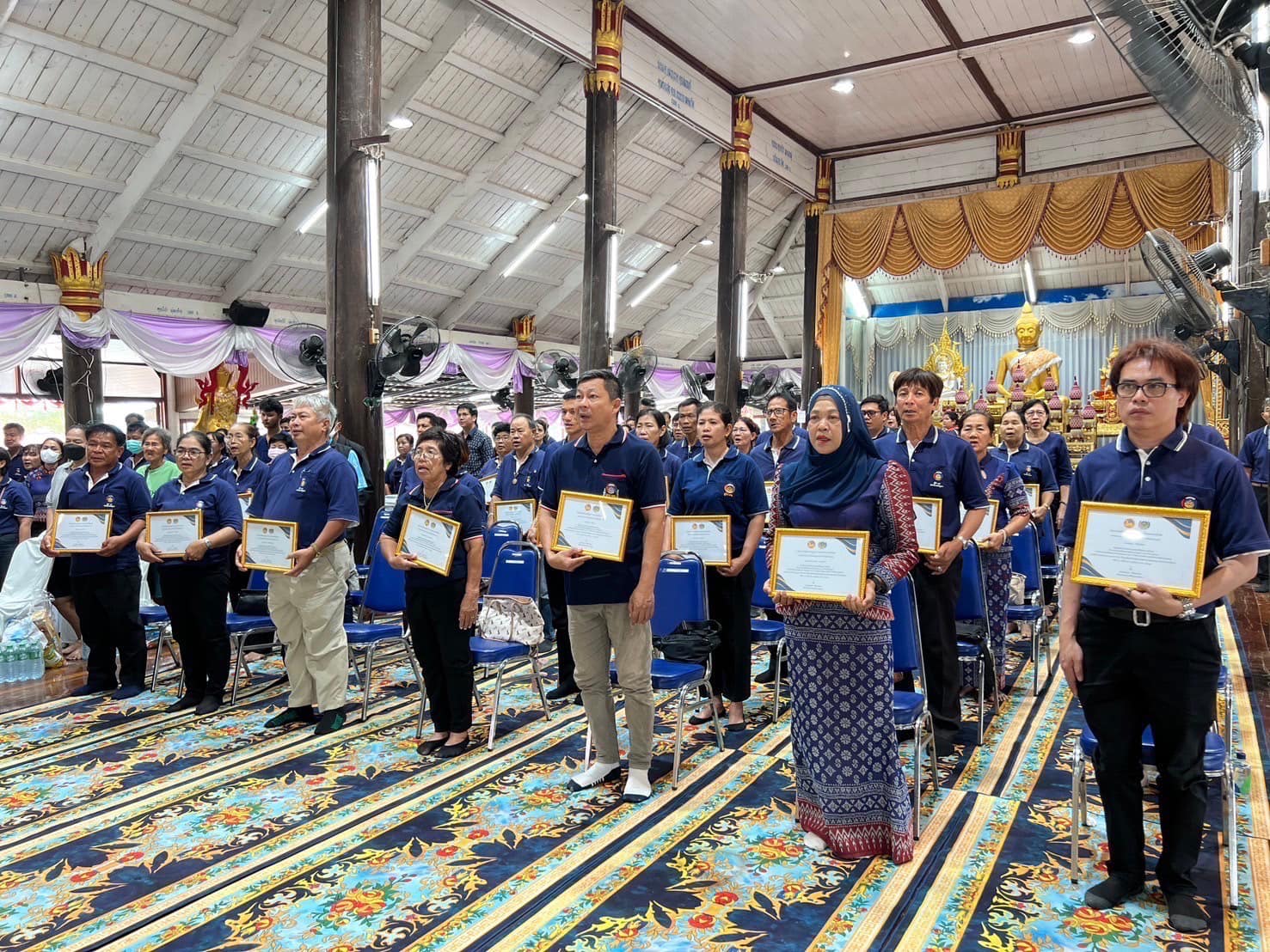 จังหวัดพระนครศรีอยุธยา แสดงพลังเนื่องในวาระครบรอบ 56 ปี โครงการพัฒนาผู้นำอาสาพัฒนาชุมชน “อช. รวมใจขจัดภัยแก้จน พัฒนาชุมชนอย่างพอเพียง”