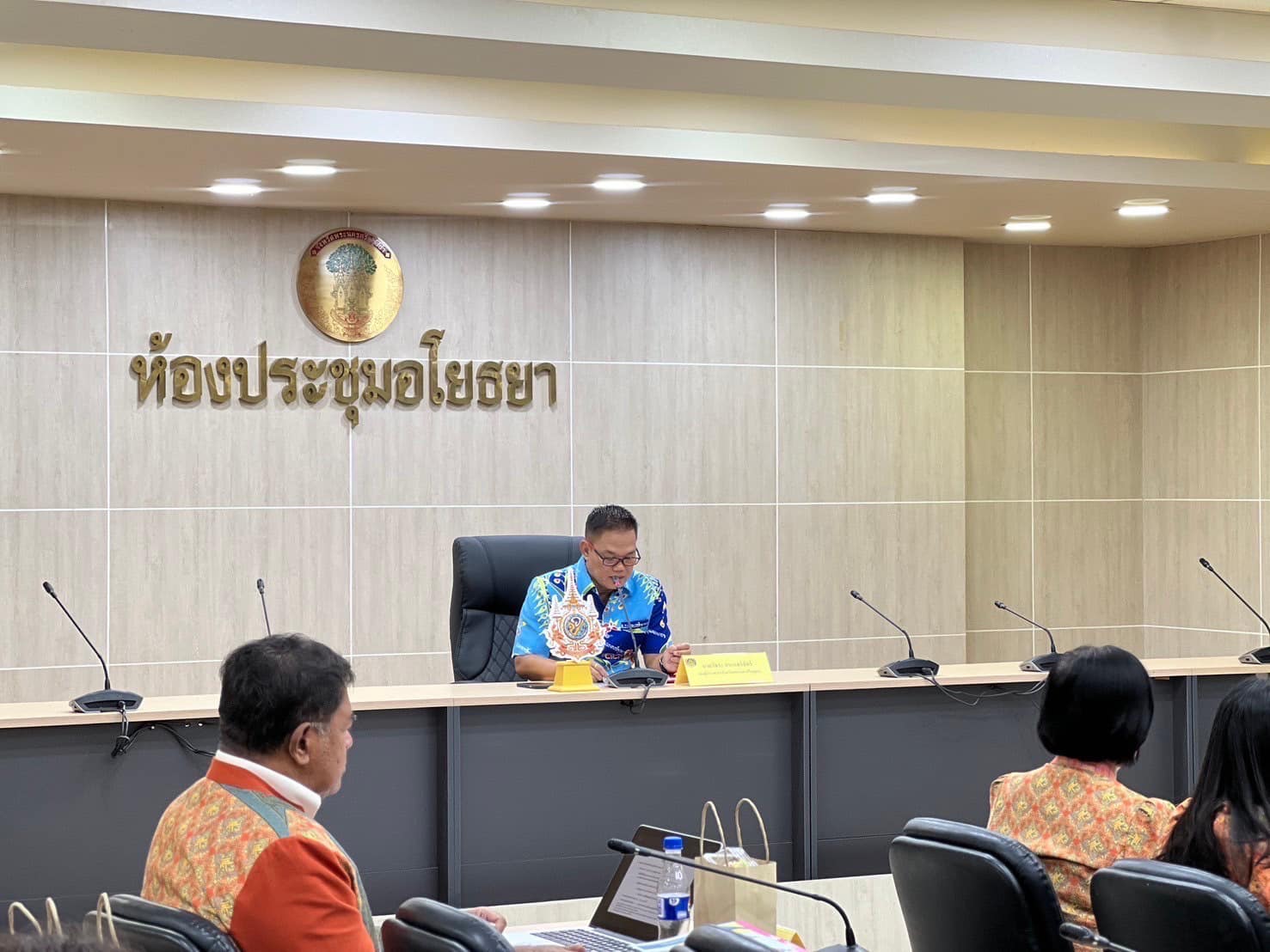 พช.กรุงเก่า จัดโครงการประชุมเชิงปฏิบัติการการดำเนินงานตัวชี้วัดตามมาตรการปรับปรุงประสิทธิภาพในการปฏิบัติราชการและตัวชี้วัดการประเมินผลการปฏิบัติราชการ กรมการพัฒนาชุมชน ประจำปีงบประมาณ พ.ศ.2568