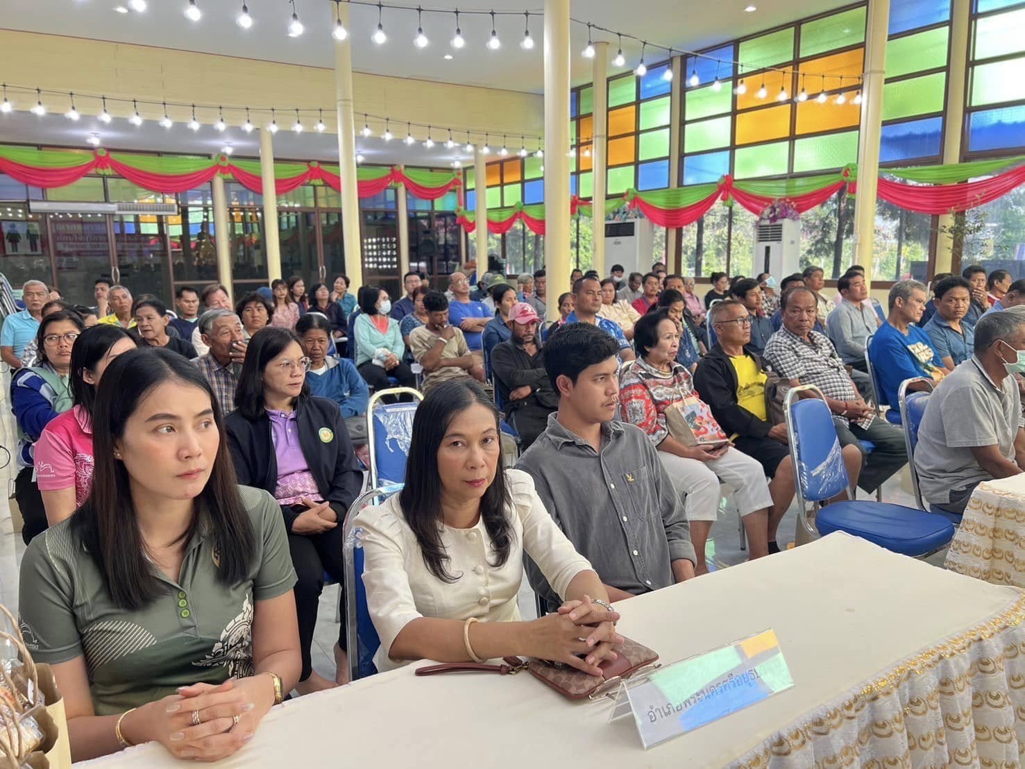 พช.อยุธยา ดำเนินโครงการส่งเสริมการดำเนินชีวิตตามหลักปรัชญาของเศรษฐกิจพอเพียงในพื้นที่ของผู้ถูกผลกระทบโครงการคลองระบายน้ำหลากบางบาล-บางไทร