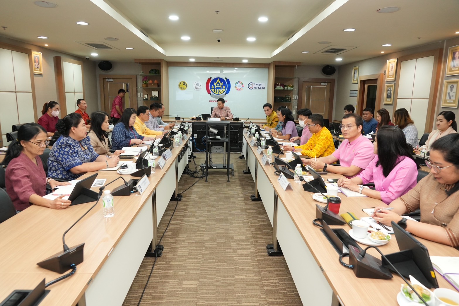 พช.อยุธยา ร่วมการประชุมกรมการพัฒนาชุมชนครั้งที่ 1/2568