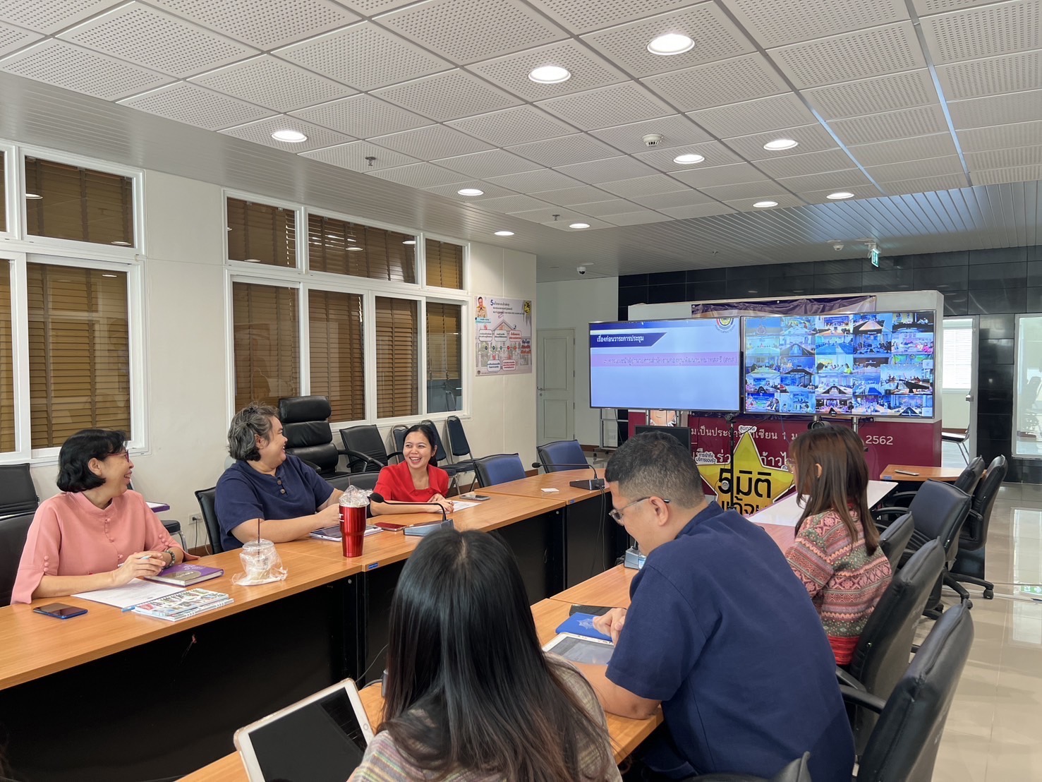 พช.อยุธยา ร่วมการประชุมกรมการพัฒนาชุมชนครั้งที่ 1/2568