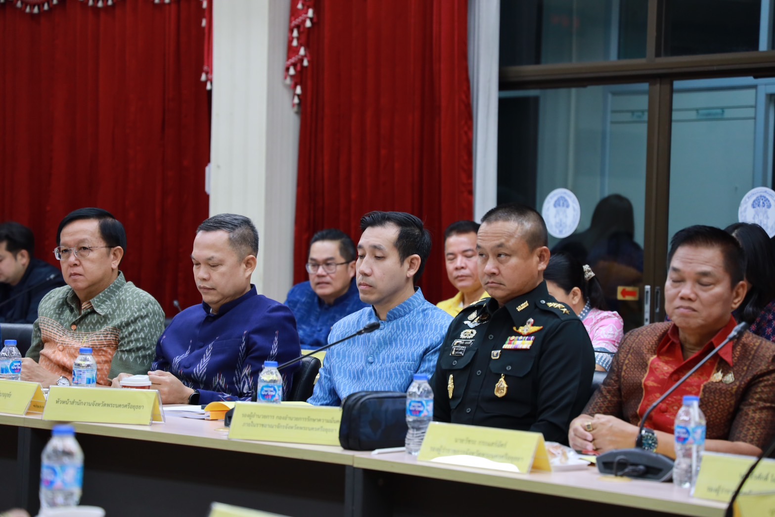 พจ.อยุธยา เข้าร่วมการประชุมนายอำเภอ และหัวหน้าส่วนราชการสังกัดกระทรวงมหาดไทย ประจำเดือน มกราคม 2568 และการประชุมคณะกรมการจังหวัด และหัวหน้าส่วนราชการประจำจังหวัดพระนครศรีอยุธยา เดือนมกราคม ครั้งที่ 1/2568