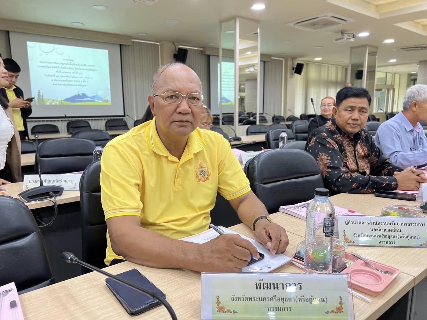 พช.อยุธยา ร่วมประชุมคณะกรรมการพัฒนาชุมชนในพื้นที่รอบโรงไฟฟ้า (คพรฟ.) ครั้งที่ 1/2568 กองทุนพัฒนาไฟฟ้าโรงไฟฟ้าวังน้อย จังหวัดพระนครศรีอยุธยา