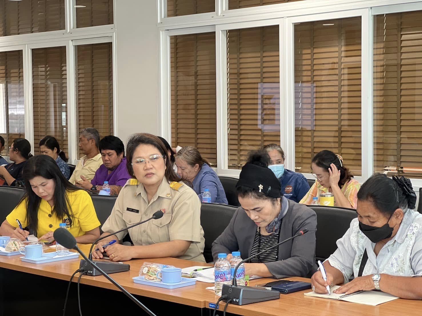 พช.อยุธยา ประชุมเชิงปฏิบัติการคณะกรรมการบริหารตลาด และเจ้าหน้าที่ผู้รับผิดชอบงาน หนึ่งตำบล หนึ่งผลิตภัณฑ์ OTOP