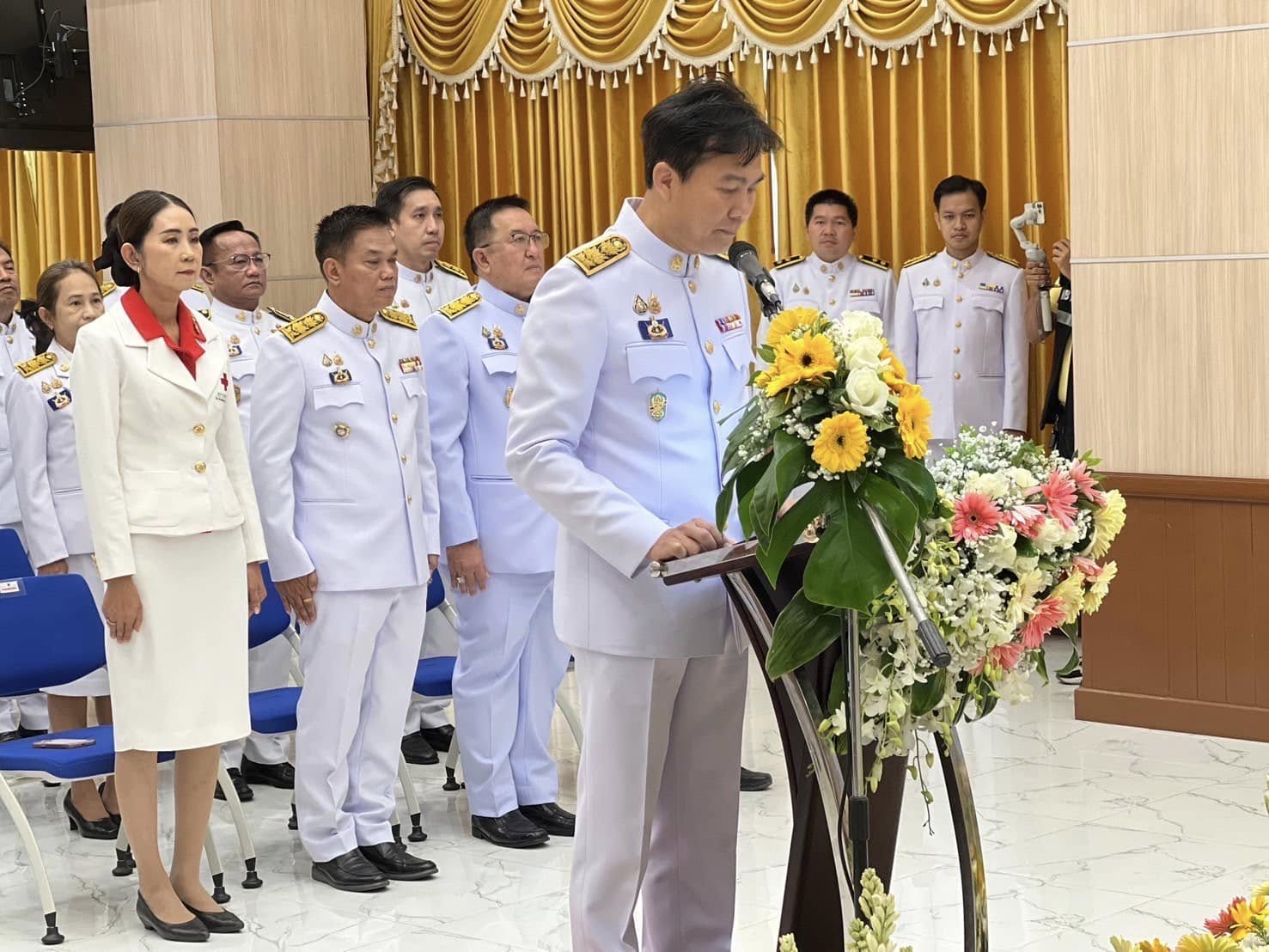 พช.อยุธยา ร่วมพิธีวางพานพุ่มดอกไม้ถวายราชสักการะเบื้องหน้าพระบรมสาทิสลักษณ์ พระบาทสมเด็จพระพุทธเลิศหล้านภาลัย เนื่องในวันระลึก “พระบาทสมเด็จพระพุทธเลิศหล้านภาลัย” ประจำปี พ.ศ. 2568