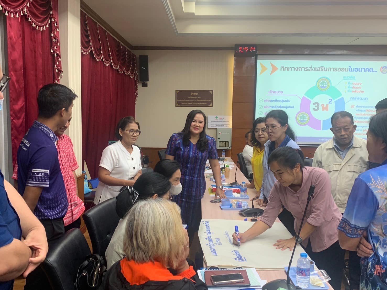พช.อยุธยา จัดประชุมเชิงปฏิบัติการเสริมศักยภาพการขับเคลื่อนการออม และการพัฒนาทักษะทางการเงิน (Financial Literacy) ระดับจังหวัด
