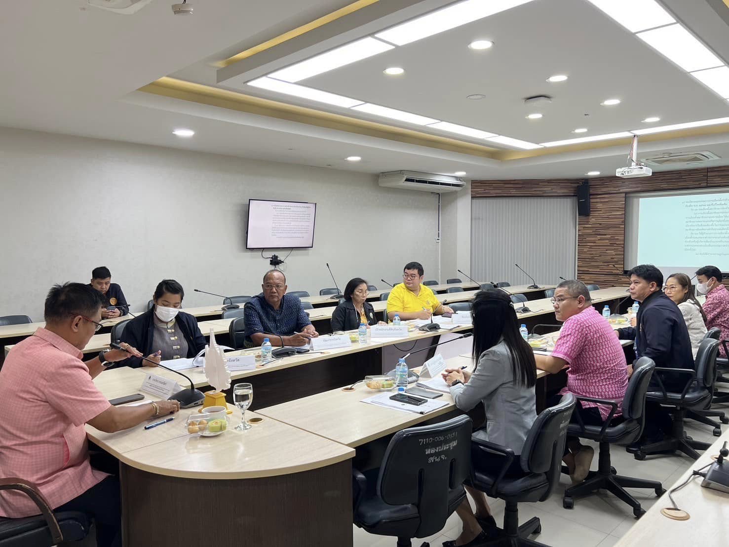 พช.อยุธยา ร่วมการประชุมคณะกรรมการแบ่งเขตเลือกตั้ง สมาชิกเทศบาลในจังหวัดพระนครศรีอยุธยา ครั้งที่ 2/2568