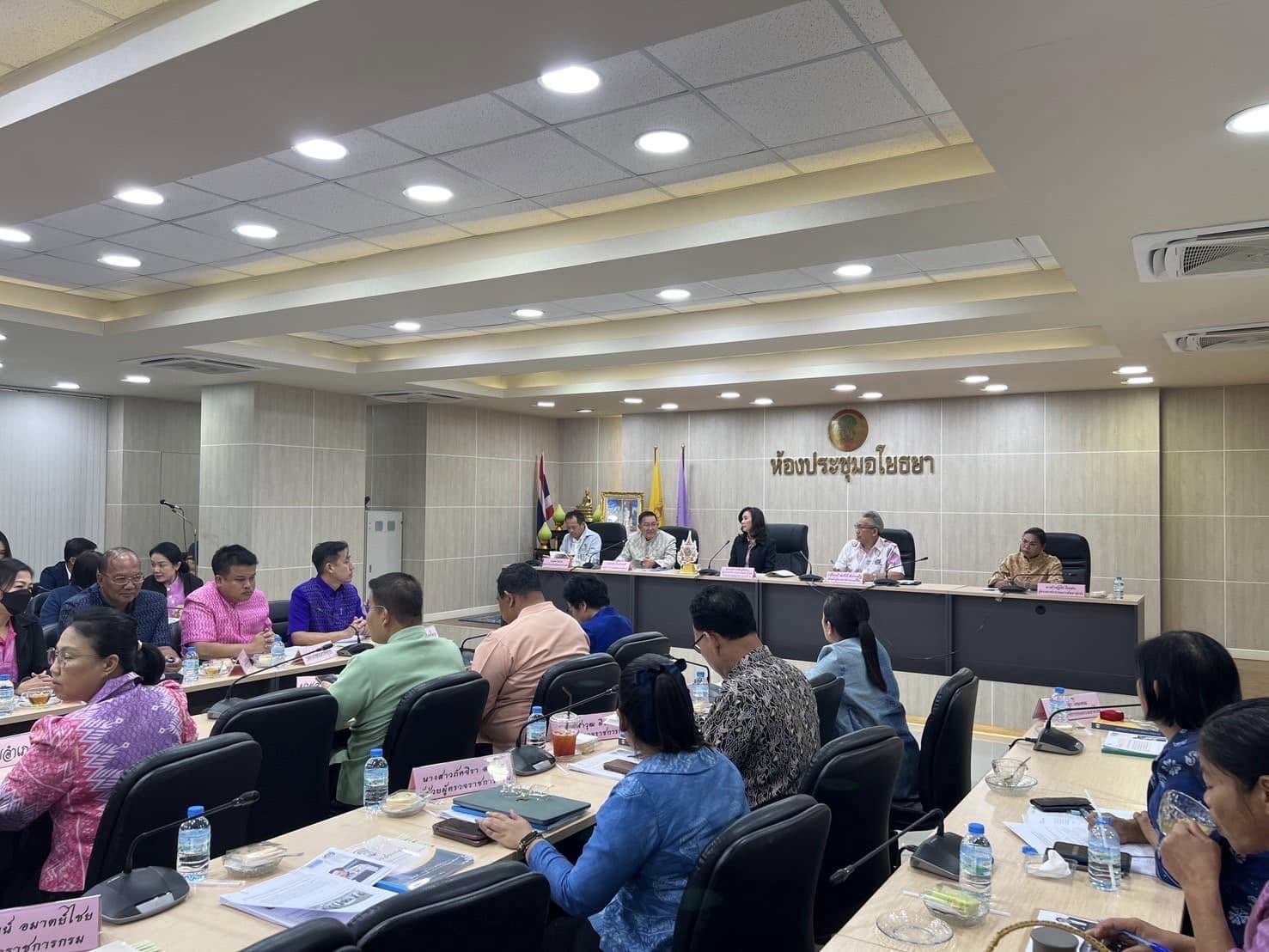 พช.อยุธยา ร่วมรับการตรวจราชการของผู้ตรวจราชการกระทรวงมหาดไทย เขตการตรวจราชการที่ 1 โดยนางรณิดา เหลืองฐิติสกุล