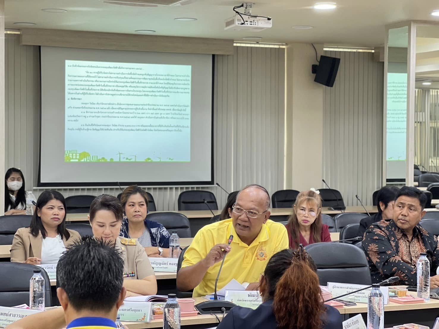 พช.อยุธยา ร่วมประชุมคณะกรรมการพัฒนาชุมชนในพื้นที่รอบโรงไฟฟ้า (คพรฟ.) ครั้งที่ 1/2568 กองทุนพัฒนาไฟฟ้าโรงไฟฟ้าวังน้อย จังหวัดพระนครศรีอยุธยา