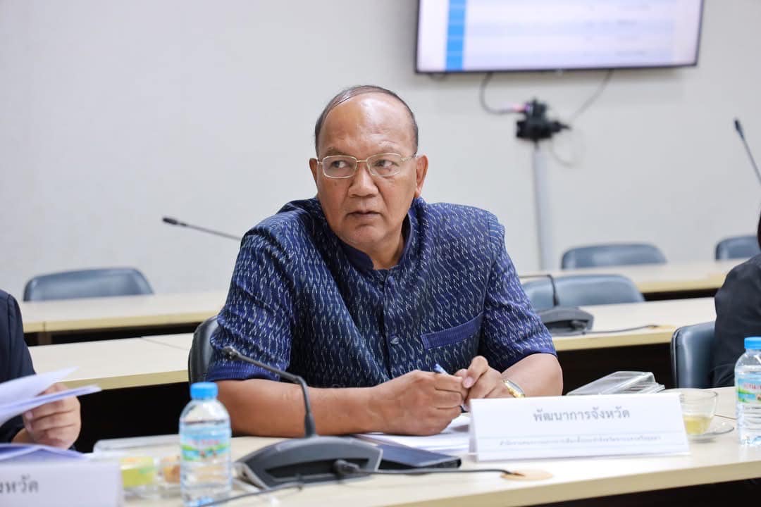 พช.อยุธยา ร่วมการประชุมคณะกรรมการแบ่งเขตเลือกตั้ง สมาชิกเทศบาลในจังหวัดพระนครศรีอยุธยา ครั้งที่ 2/2568